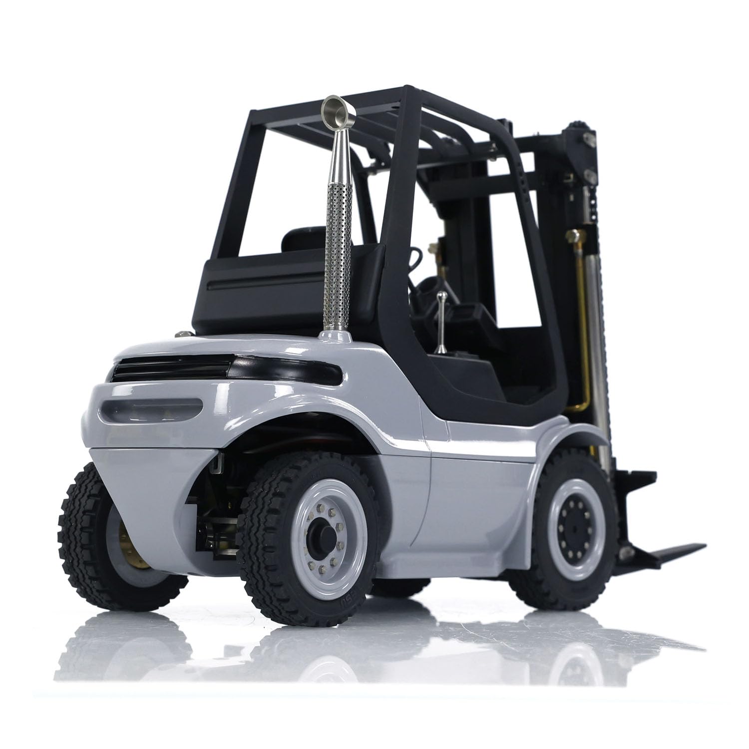 Amazon.co.jp: LESU wheelfun 1:14 RC 油圧フォークリフト メタル RTR